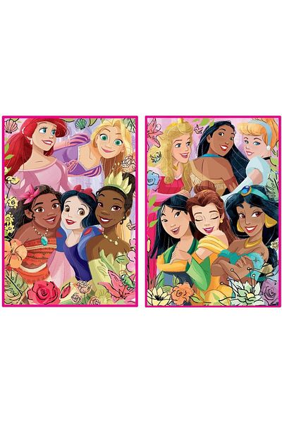 Educa Puzzle Educa 2X500 Piece Disney Princesses Puzzle - 19253