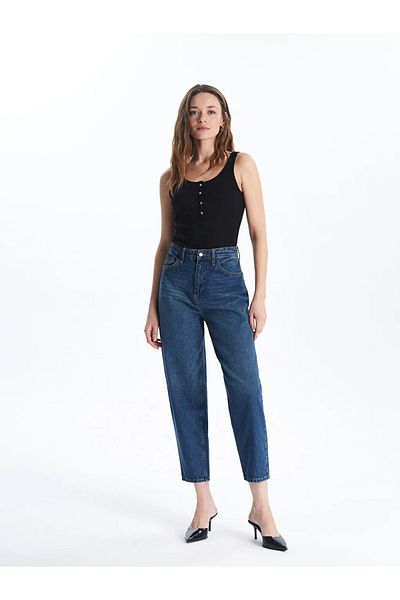 LC Waikiki Lcwaikiki Classic U-Neck Textured Women's Tank Top