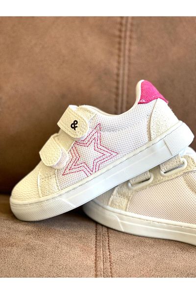 Merli&Rose Star Summer Unisex Children's Sports Sneaker Shoes Velcro, Breathable, Light Sole
