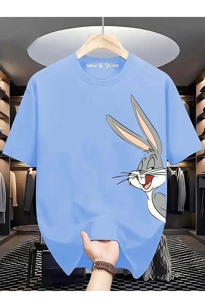 New Shine Μπλουζάκι με στάμπα Bugs Bunny Oversize