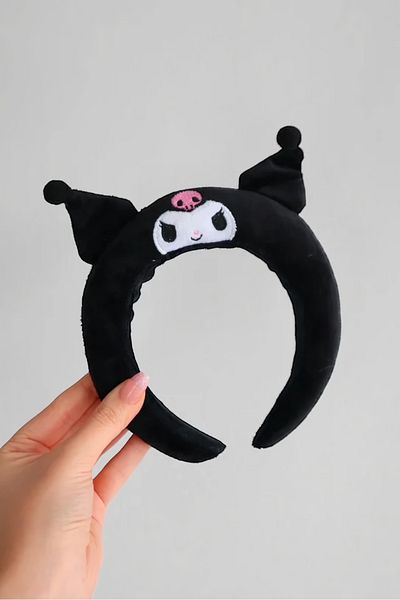 Aesthia Black Kuromi Hair Crown