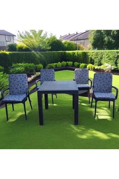 kapella COFĂR DE SCAUN DE LUX CU SPĂCĂ 4 BUCĂ 4CM BĂTĂ GRIS MODEL SPINTEL