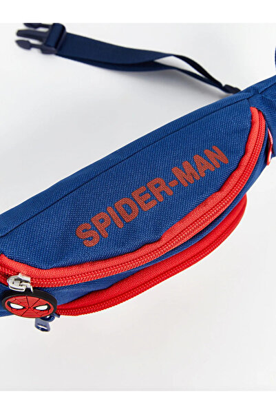LC Waikiki Navy Blue Spider-Man Printed Boy's Waist Bag