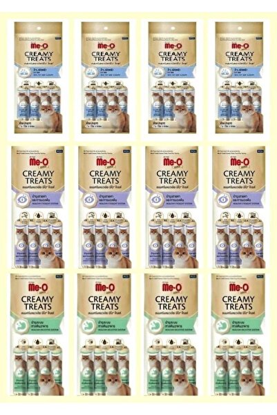 me-o Gold Creamy 15 Gr x 4 Adet Karışık 12'li Set