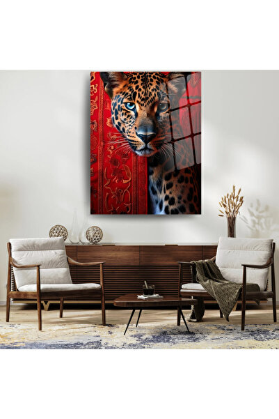 Glit Glass Cam Tablo – Modern ve Vahşi Dokunuş