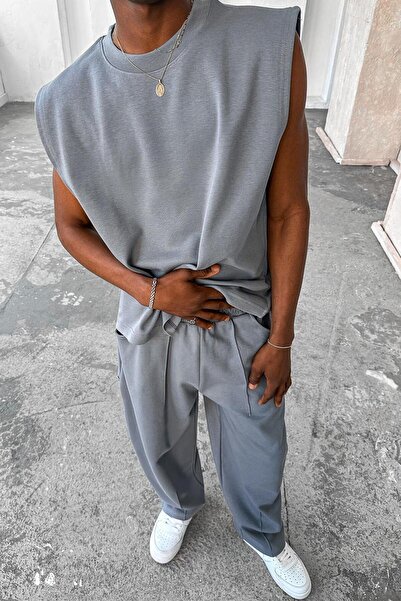 HAFKAGİYİM Smoked Cozy Premium Basic Tank Top