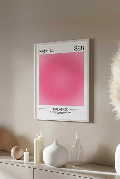 Basquiart Αφίσα της σειράς Aura με λευκό πλαίσιο, Αριθμός πίνακα: 12