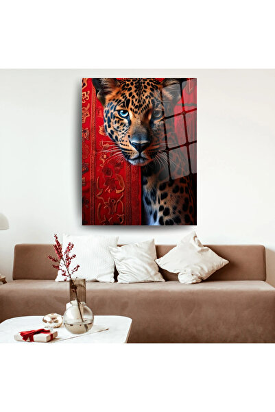 Glit Glass Cam Tablo – Modern ve Vahşi Dokunuş