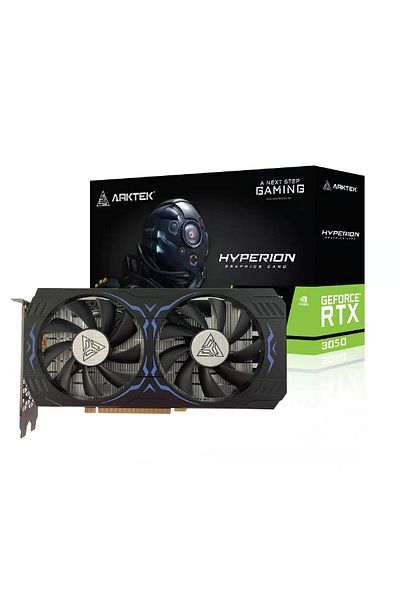 arktek Geforce Rtx 3050 6Gb Gddr6 96 Bit Graphics Card