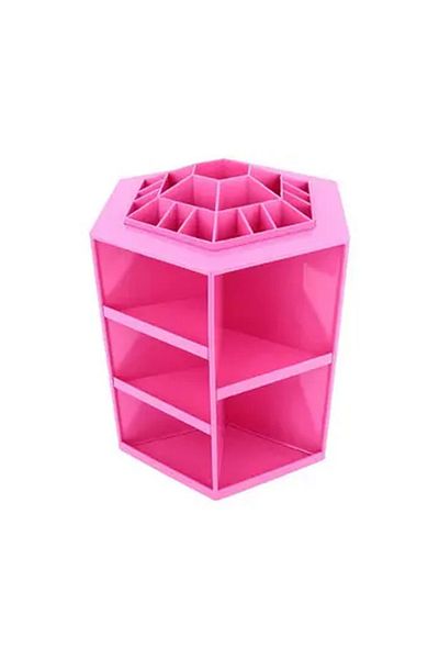 unbranded Pink rotating cosmetic organizer