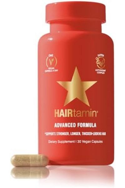 HAIRtamin Brunson Hairtamin Healthy Hair Growth Vitamins - Biotin Hair Growth Supplement - 30 Capsules