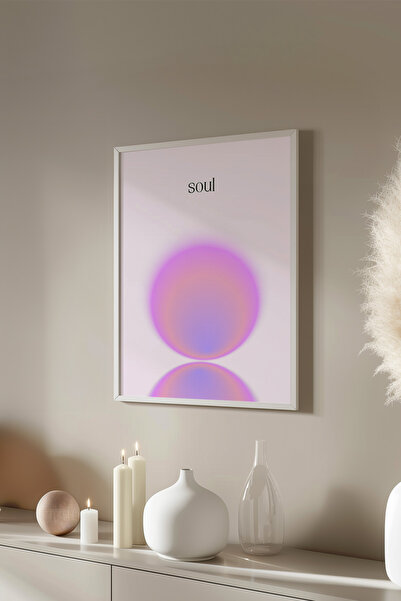 Basquiart Poster cu ramă albă din seria Aura, Nr. tablou: 109