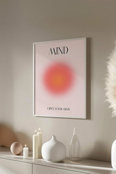 Basquiart Poster cu ramă albă din seria Aura, Nr. tablou: 162