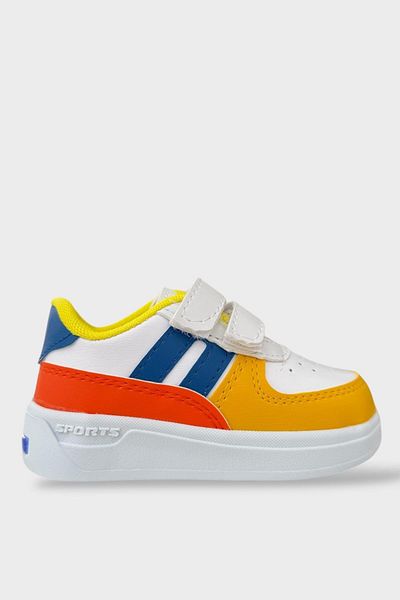 Liger Lighted Unisex Comfortable Lightweight Children's Sports Shoes White - Yellow
