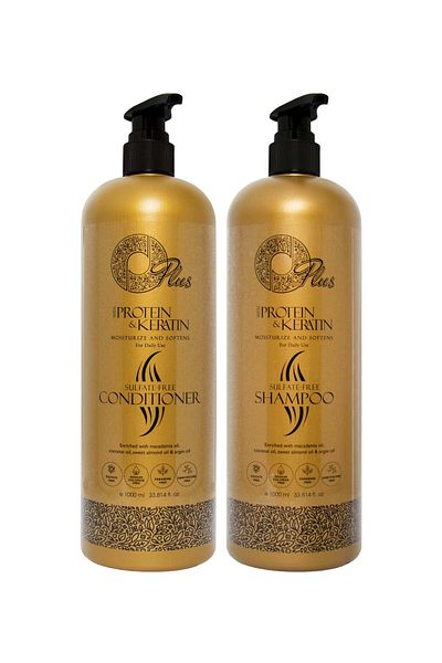 Oplus Professional Protein & Keratin Hair Care Duo (2x1000ml)