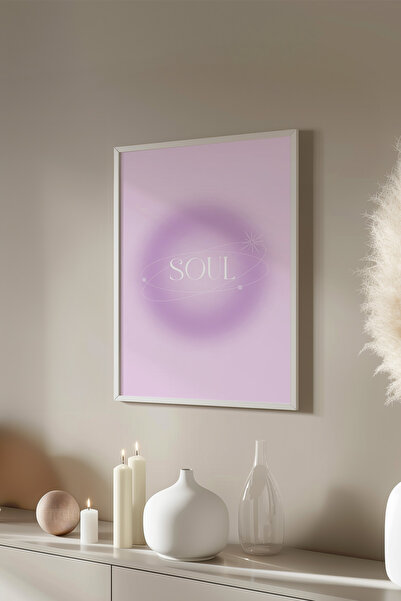 Basquiart Poster cu ramă albă din seria Aura, Nr. tablou: 169