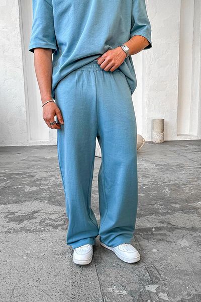 HAFKAGİYİM Baby Blue Cozy Premium Basic φαρδιά αθλητική φόρμα
