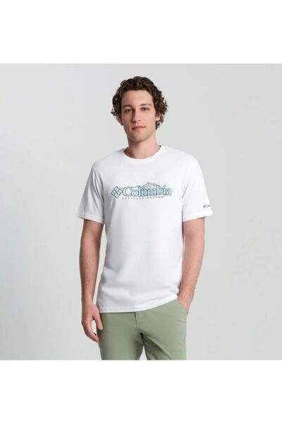 Columbia تي شيرت CSC M ذو علامة تجارية Peaks SS للرجال بأكمام قصيرة CS0414