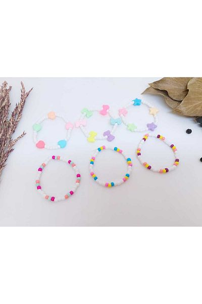 REN AKSESUAR Girl's Bracelet Set 6 Pieces