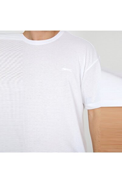 Slazenger Ανδρικό μπλουζάκι Baldovin Λευκό