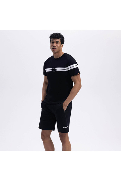 Ellesse Ανδρικό μαύρο μπλουζάκι – EM442-BK