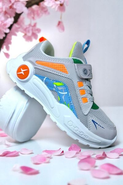 RİOX Riox 114 Ice Grey Pantofi sport ușori și confortabili pentru băieți