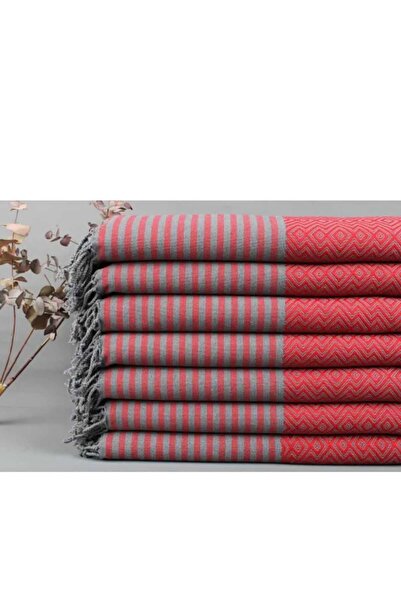 Fabricom Home Collection منشفة الشاطئ الحمراء من بيشتيمال