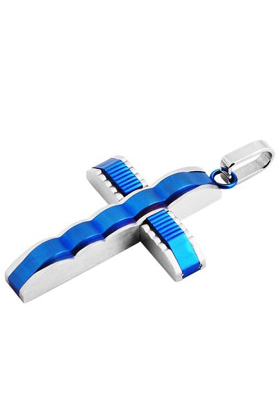 SIC MODA Stainless Steel Cross Pendant 3521