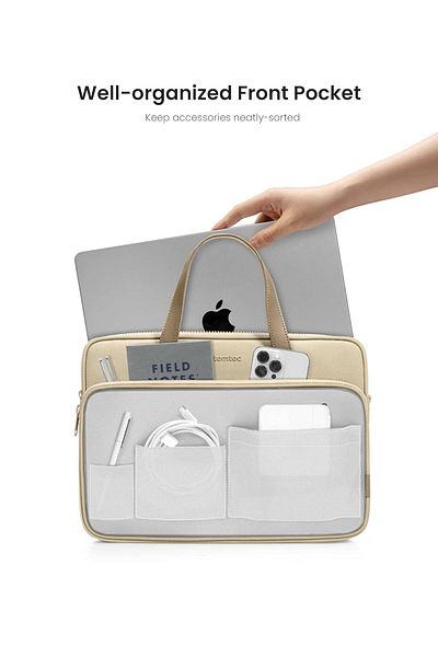 Tomtoc Versatile-A12 Laptop Shoulder Bag for 14 inch MacBook Pro M4/M3/M2/M1 Water-Resistant Laptop Bag