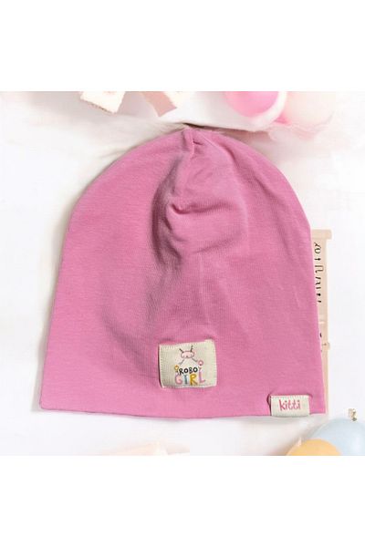 BATU GİYİM Baby Girl and Child Combed Cotton Beret