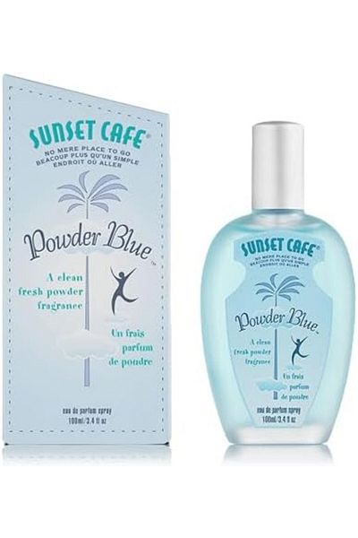 Sunset Cafe Powder Blue Ed Perfume, 100 ml