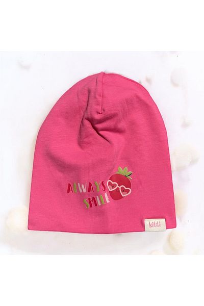 BATU GİYİM Baby Girl and Child Combed Cotton Beret