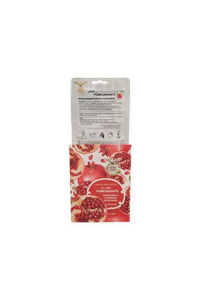 Bläck Pomegrante Refrshing and Hydrating Facial mask 10 Pcs