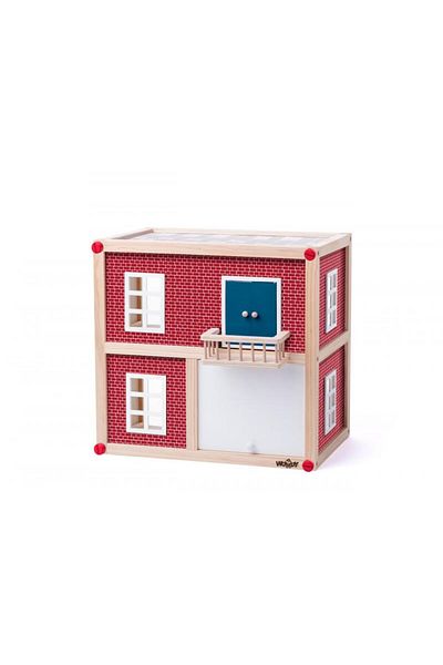 Karaca Woodyland modern wooden dollhouse
