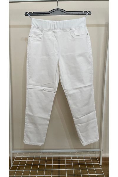 RBKS Plus Size High Waist Cotton Pants