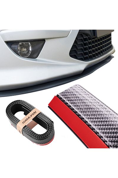 Avex Protectie spoiler, extensie bara cauciuc fata/spate, culoare CARBON Black