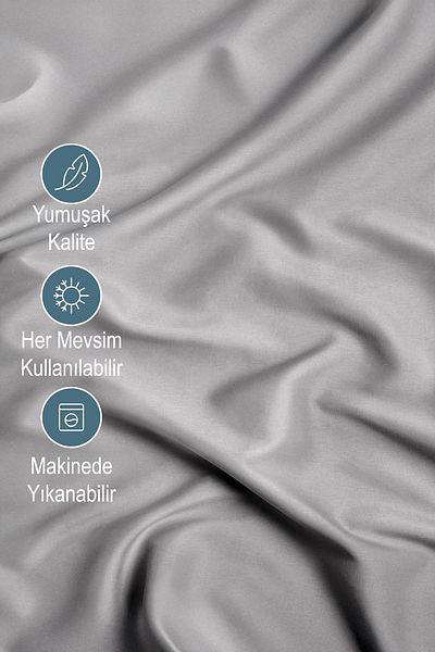 TeksNil Home 100% Microfiber Economical Combed Cotton Fitted Sheet Full Edge