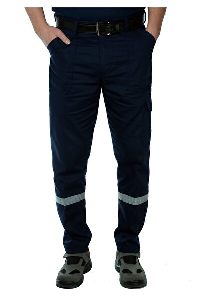 Tok İş Elbiseleri Yazlık Reflektörlü Kargo İş Pantolonu
