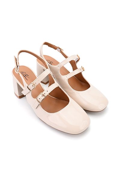 Tmall Women's Casual Shoes, With Thick Heels, Made Of Eco-leather, P1290, Beige