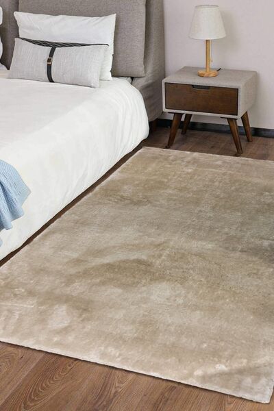 Sarar Seria Halı Tavşan Post Halı Bej En Trend Renk.kaymaz Taban Yapmaz Tüylenmez Yapmaz