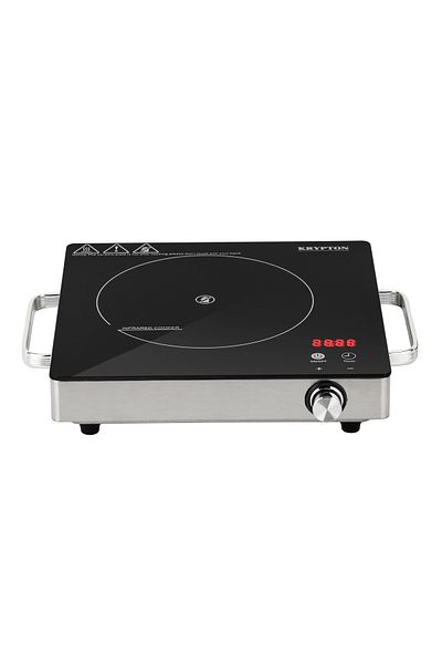 KRYPTON Digital Infrared Cooker | 2200W | Touch Control | Multi-Function | Energy Saving | SS Housing