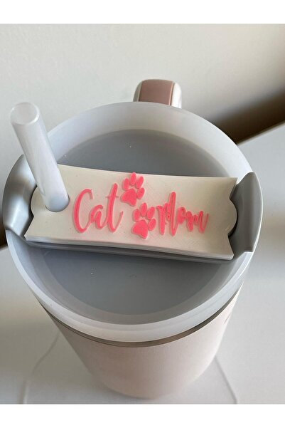 ÇAKRA Thermos Cover Compatible with Cat Mom Written Model Quencher – 1.18 Lt ...