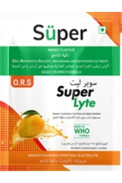 Super Lyte ORS بنكهة المانجو 21.8 جرام (10 أكياس)