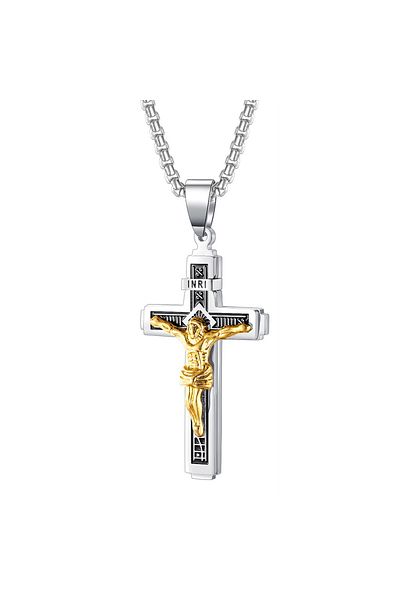 SIC MODA Stainless Steel Pendant Necklace 4100b