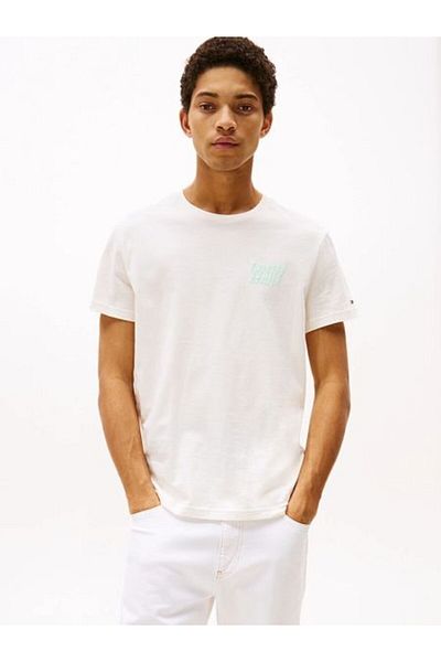 Tommy Hilfiger Tjm Slim Bubble Print Ss Tee Ext