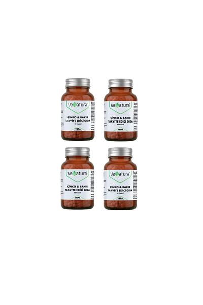 VeNatura Zinc & Copper 60 Capsules 4 Pieces
