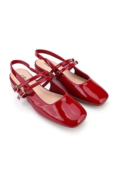 Tmall Women's Casual Shoes, Made Of Eco-leather, P1291, Burgundy