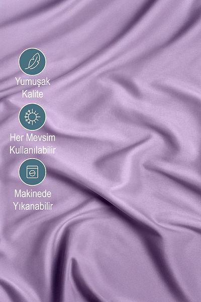 TeksNil Home 100% Microfiber Economical Combed Cotton Fitted Sheet Full Edge