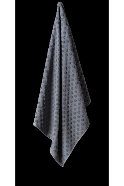 Madame Coco Puanty 100% Cotton Bath Towel - Navy Blue 70X140 cm