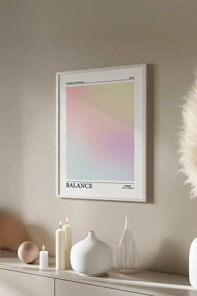 Basquiart Poster cu ramă albă din seria Aura, numărul picturii: 29